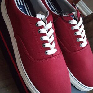 Chaps Men's Size 13 Canvas Chase Lace up Fashion Sneakers NEW!